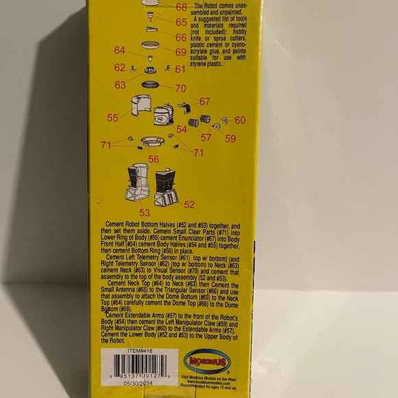 SEALED CLEAN 1997 The Robot from Lost in Space Model Kit by Polar Lights 5030 - Picture 3 of 4